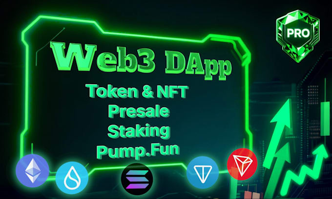 build web3 dapp like staking pump fun on ton solana