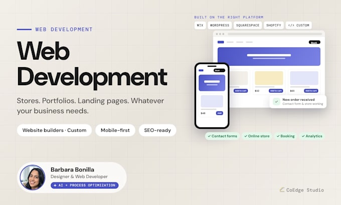 build a responsive business website with the right platform for you