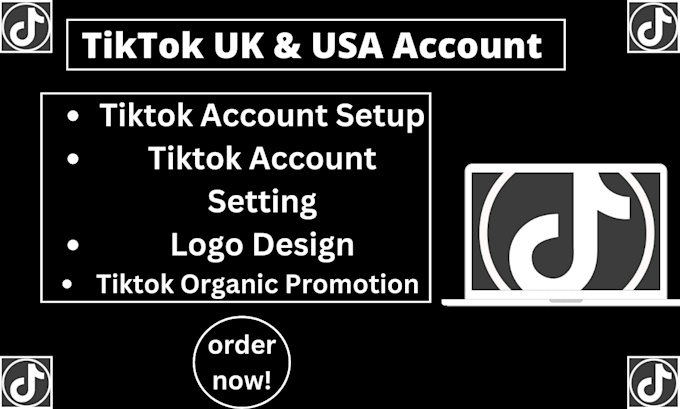 create and promote your tiktok UK and USA account for the creator reward program