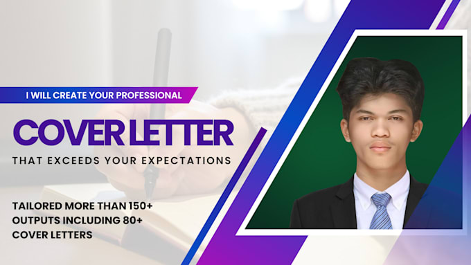 write your professional cover letter