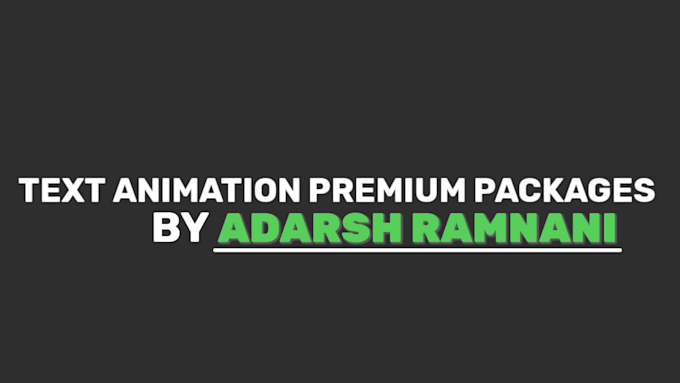 custom text animation that expertly transforms your words with top notch kinetic