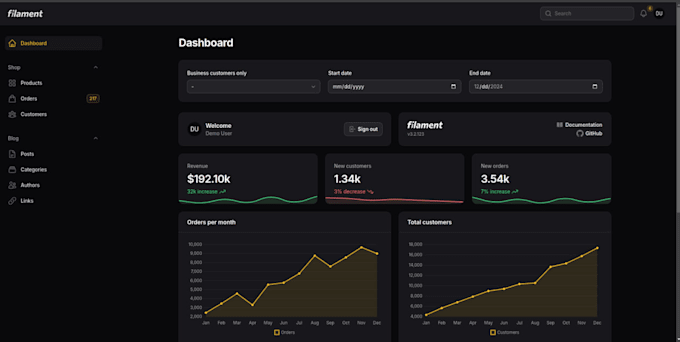 create beautiful admin panel for your website with laravel