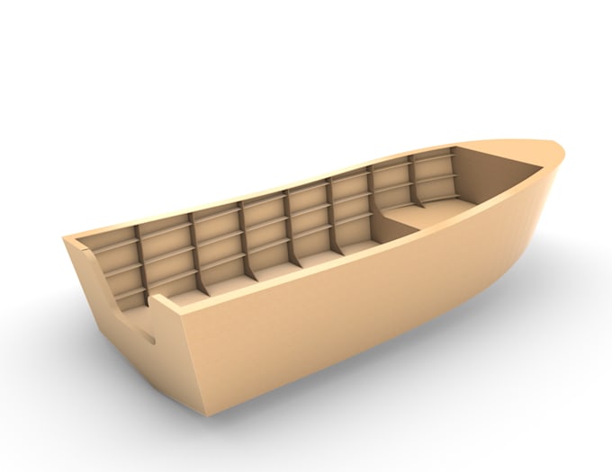 create a professional 3d model of your custom boat