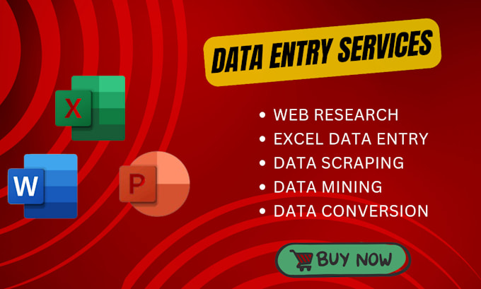 do data entry by web research and copy paste