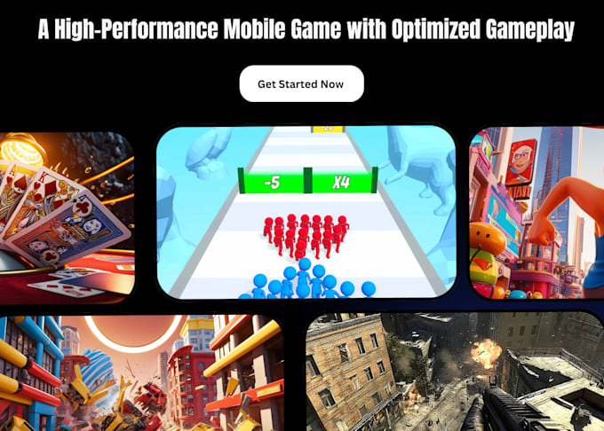 do a high performance mobile game with optimized gameplay
