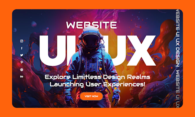 Design clean web ui design app ui, website and landing page with figma ...