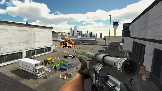 do unity 3d game development, multiplayer video game, action game, PC and mobile