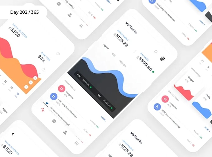 design and develop a stock trading dashboard and mobile app