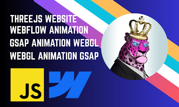 build threejs website, 3d animation, webgl, 3d webflow, gsap website