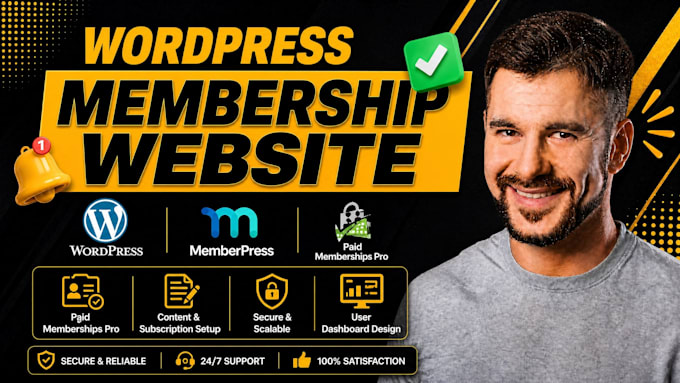 setup membership website subscription site paid membership pro ultimate member