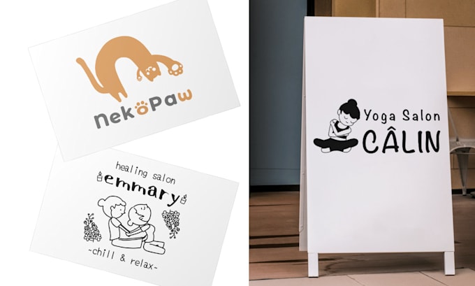 do pop and cute logo design with unlimited revisions
