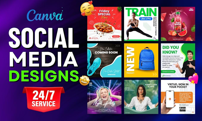design eye catching social media posts for any platform