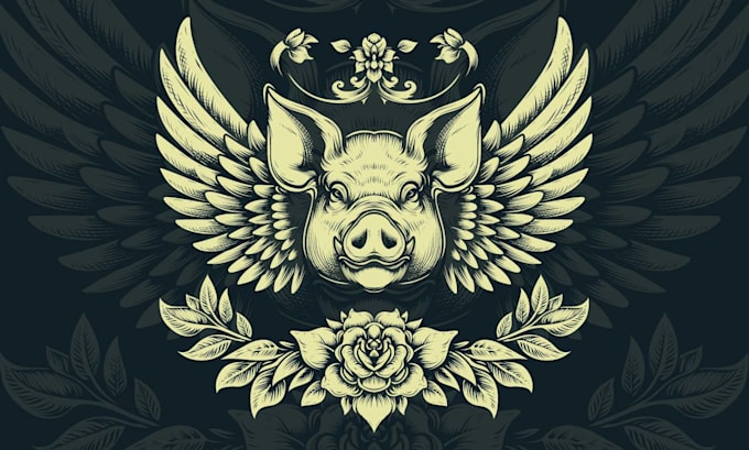 make horror dark art symbol and illustrations