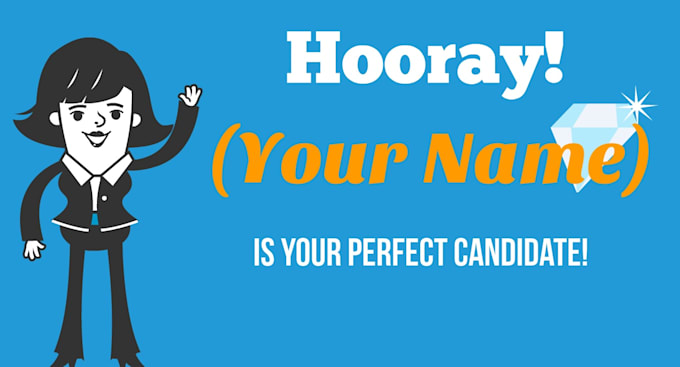 Create 60 sec animated resume cv by Thejobwinner Fiverr