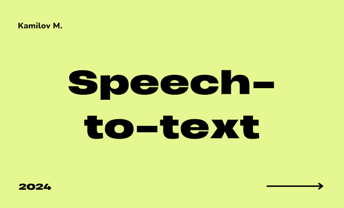 transcribe your video or audio to text