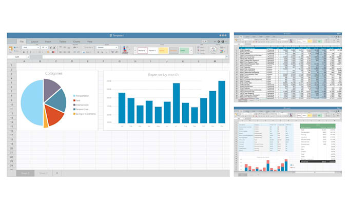format, clean, split excel data