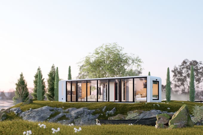 do modular, container house with affordable price