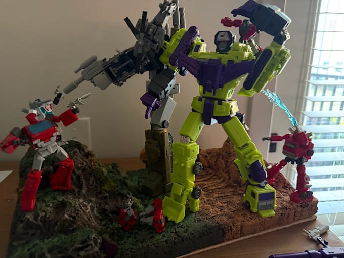 make custom miniature terrain displays