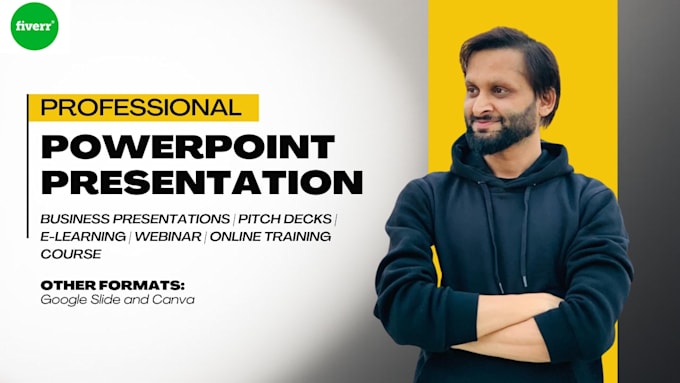 do business powerpoint presentation or pitch deck design