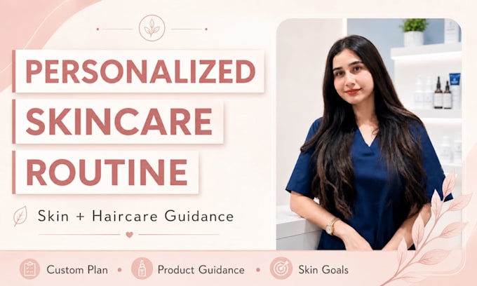 create a personalized skincare and haircare routine