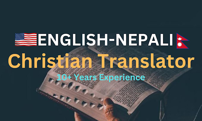 do nepali christian translation 10 plus years experience