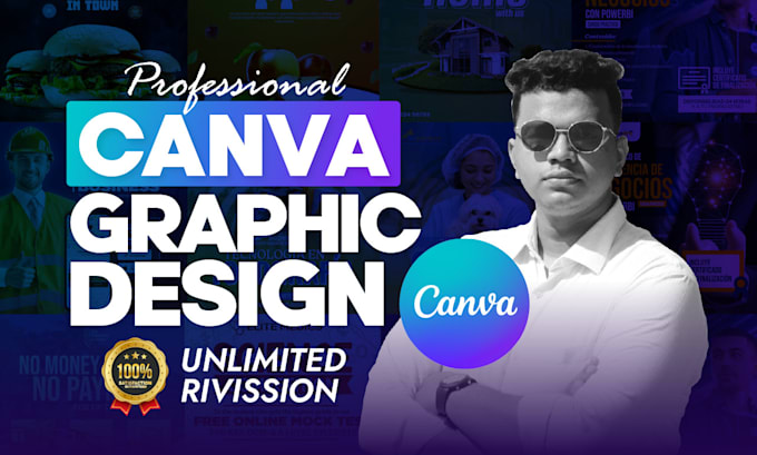 create professional canva graphic designs