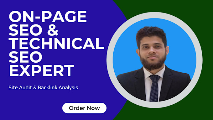 do onpage SEO website audit and backlink analysis