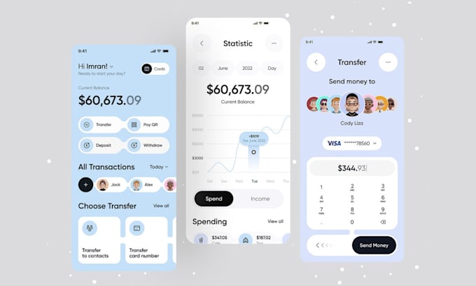develop fintech app, wallet app, loan app, banking app for android and ios
