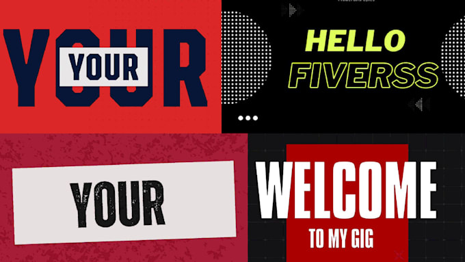 create an amazing text animation for your