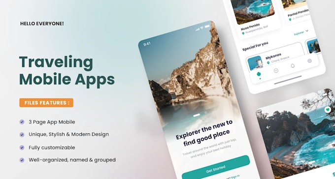 craft expert uiux designs for travel apps in figma