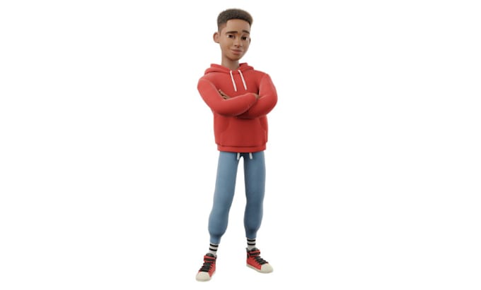 do 3d character design, 3d stylized character, 3d pixar game character modeling