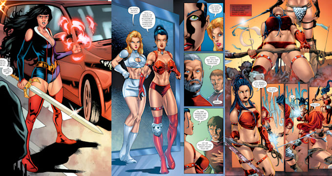 comic book illustration storyboard artist graphic novel comic strip comic artist