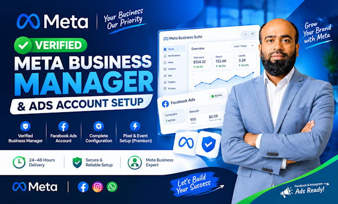 setup meta business manager within 2 hours
