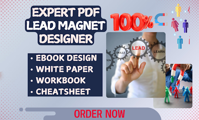 do PDF lead magnet ebook design business leads magnet workbook lead generation
