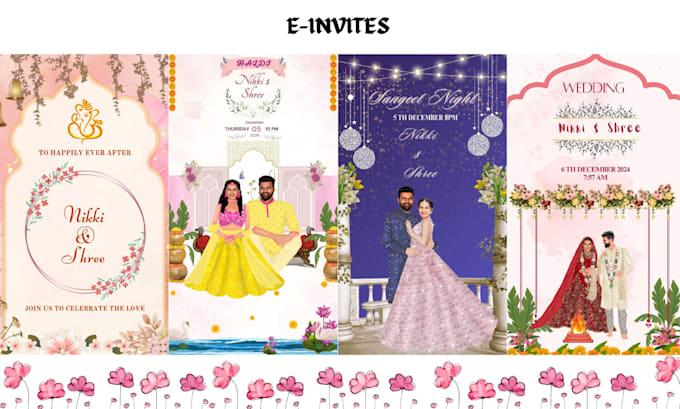 create digital customise einvites