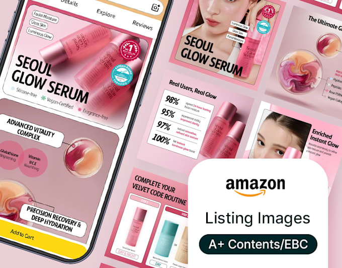design professional amazon a plus contents design