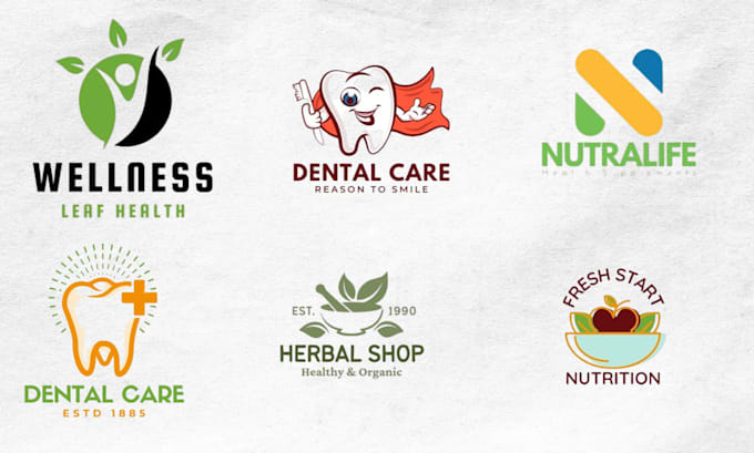 do health supplements nutrition wellness logo design