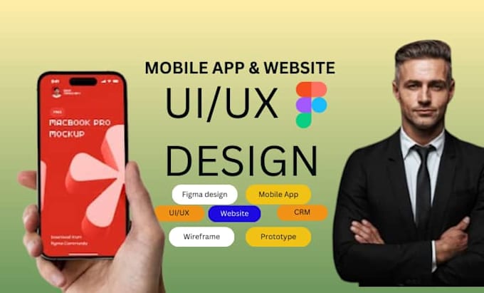 Do figma ui ux design for figma website figma to webflow mobile app design