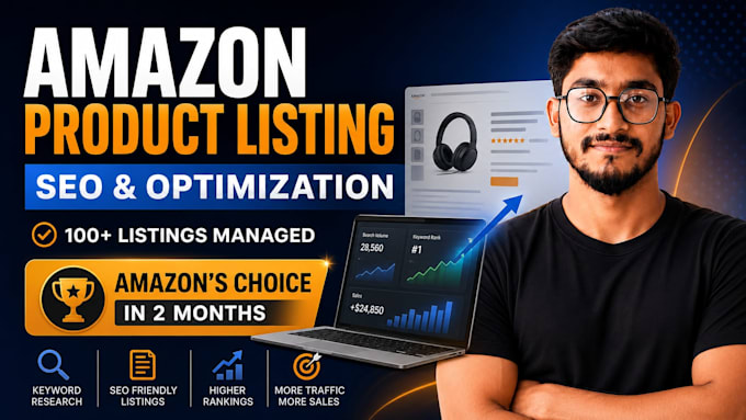 create and optimize your amazon product listing SEO