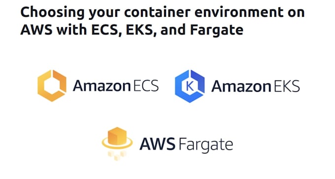 build docker container and deploy to cloud AWS ecs,fargate