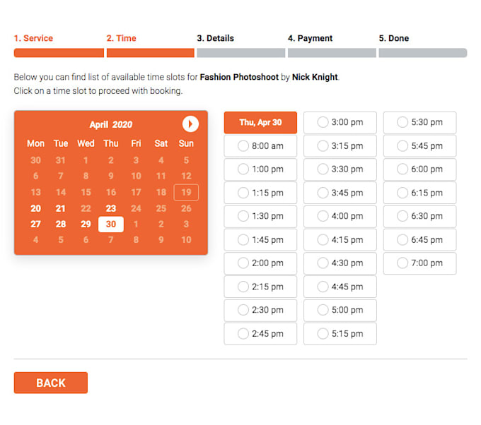 setup bookly appointment system on your website
