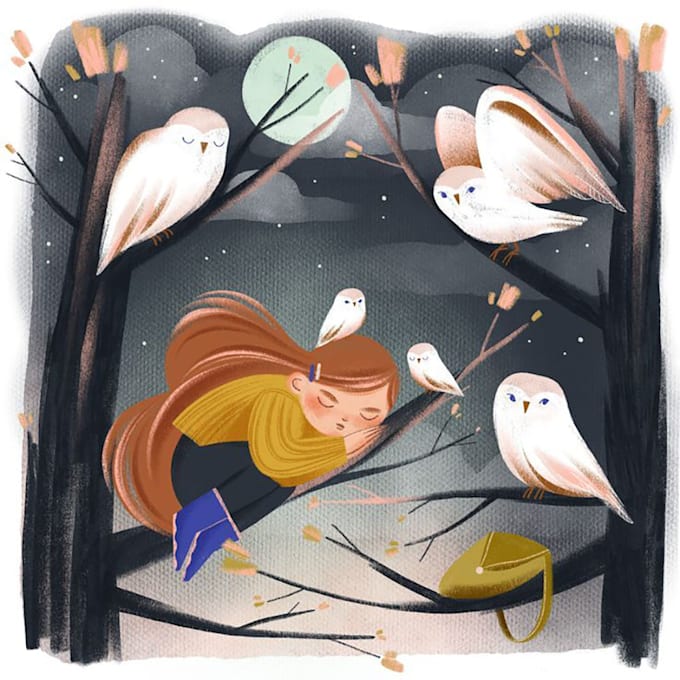 whimsical children storybook illustration children storybook illustration