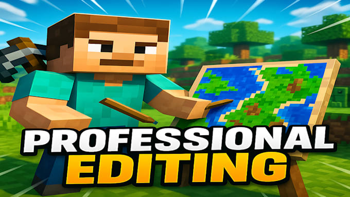 professionally edit your long form minecraft video