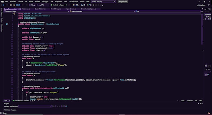 Create custom unity 2d scripts for your game by Philipp_tuts | Fiverr