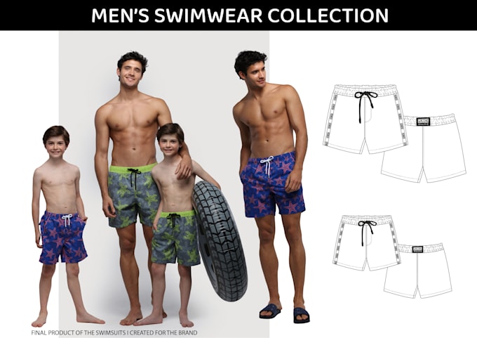 design your next men swimwear collection
