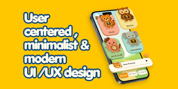 design mobile app UI UX in figma with wireframes and prototype