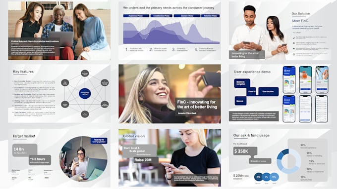 Create professional investor pitch presentation for fundraising by ...