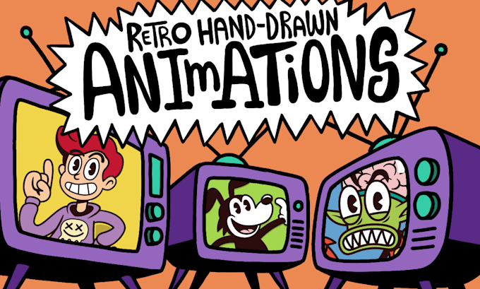 create rubberhose and retro vibe animations for your project