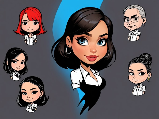 make a cartoon caricature avatar for you