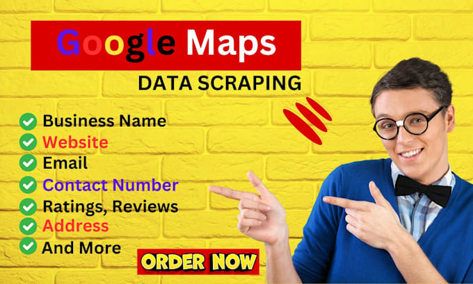 google map data scraping and b2b lead generation